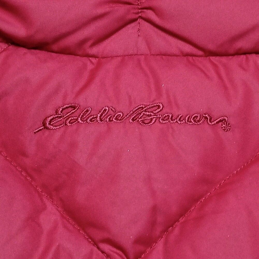 Eddie Bauer Goose Down Puffer Vest Womens Size XS Insulated Equestrian EB700 - Picture 4 of 8